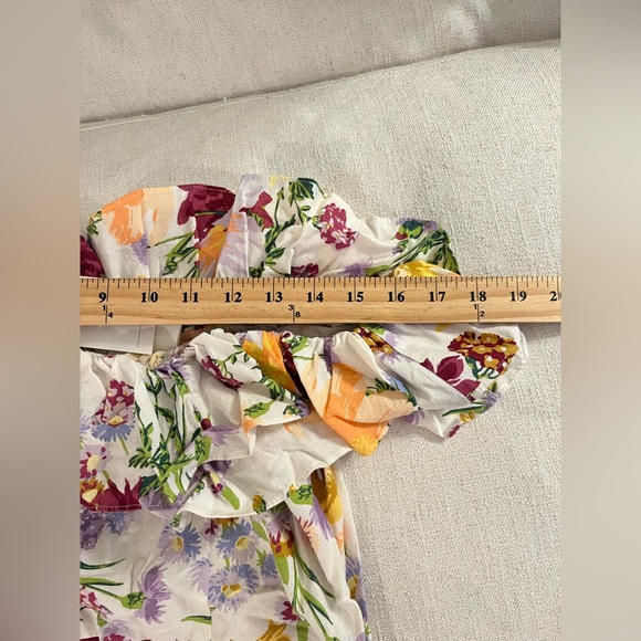 NWT H&M Off The Shoulder Flounce Dress | Women’s Floral Summer | New with Tag - Picture 7 of 8